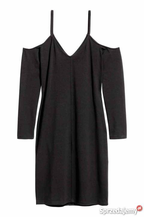 Czarna sukienka hm 34 xs 36 s pencil ołówkowa H&M Toruń sprzedam