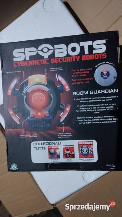 Spybots Room Guardian robot ochronny dzieci Zabawki wielkopolskie Książ Wielkopolski