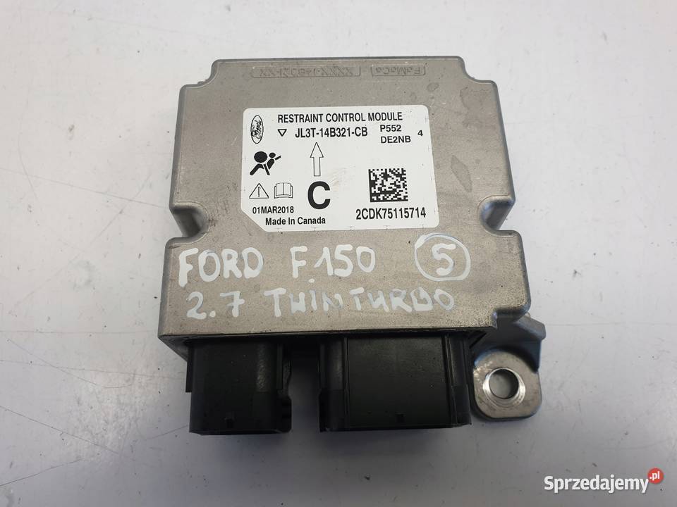 Ford F150 15 MODUŁ PODUSZEK POWIETRZNYCH SENSOR lubelskie Rudka