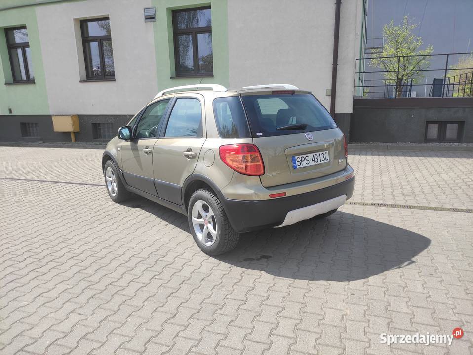 Fiat sedici 16 107 4x4 z Włoch Piasek