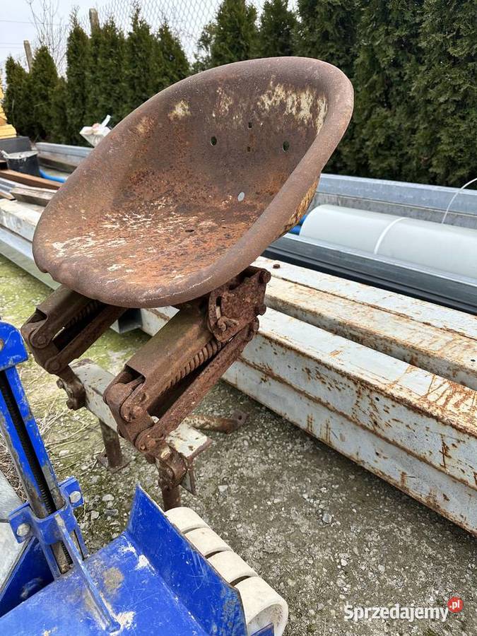 Fotel kierowcysiedzisko ursus PRL c330 C 360 Rzgów
