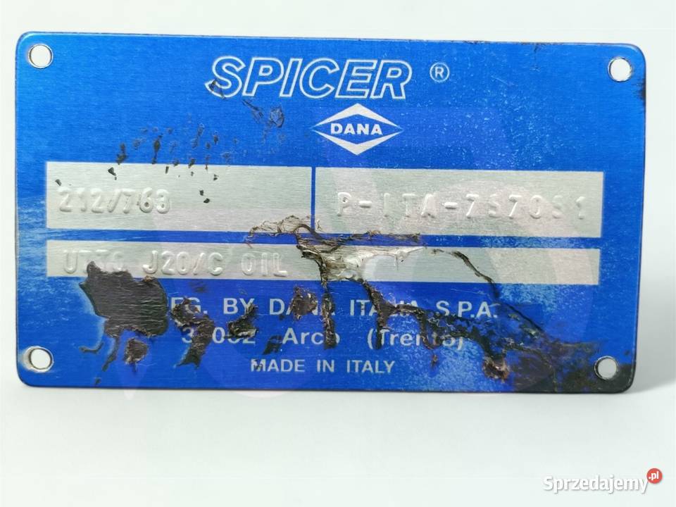 Siłownik wspomagania skrętu DANA SPICER DIECI