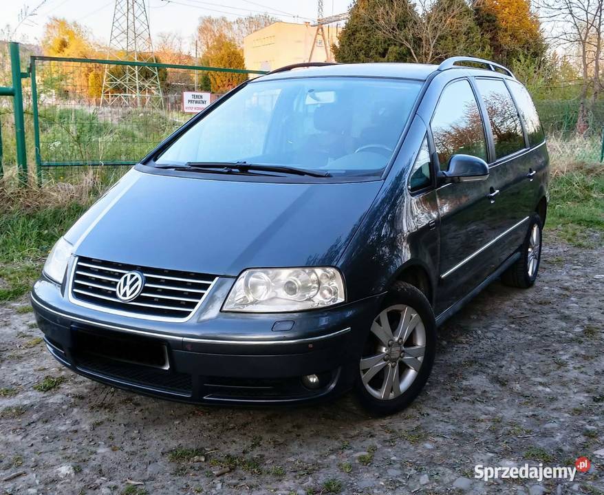 Ładny nie zgnity Volkswagen Sharan 20 TDI 140 manualna Sharan Domaradz