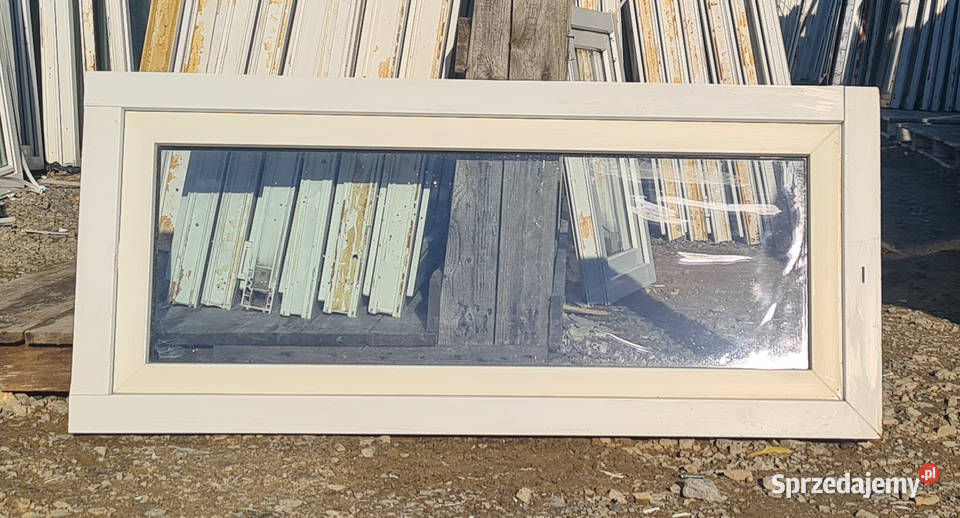 OKNO KacprzaK 140x63 Okna Używane Plastikowe PCV mazowieckie Siedlce sprzedam