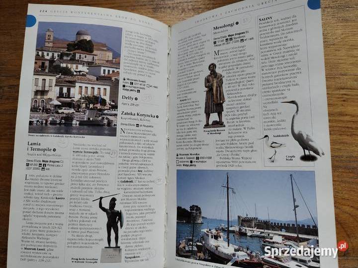 Grecja kontynentalna Wyspy greckie Wiedza i ISBN 8371848110 Kraków