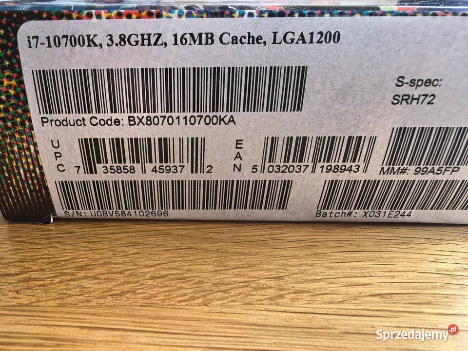 Procesor i710700K LGA1200