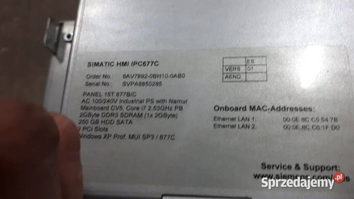 Simatic HMI IPC677C Skoczów