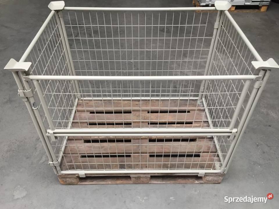 Kosze magazynowe siatkowe do składowania towarów pomorskie Kartuzy