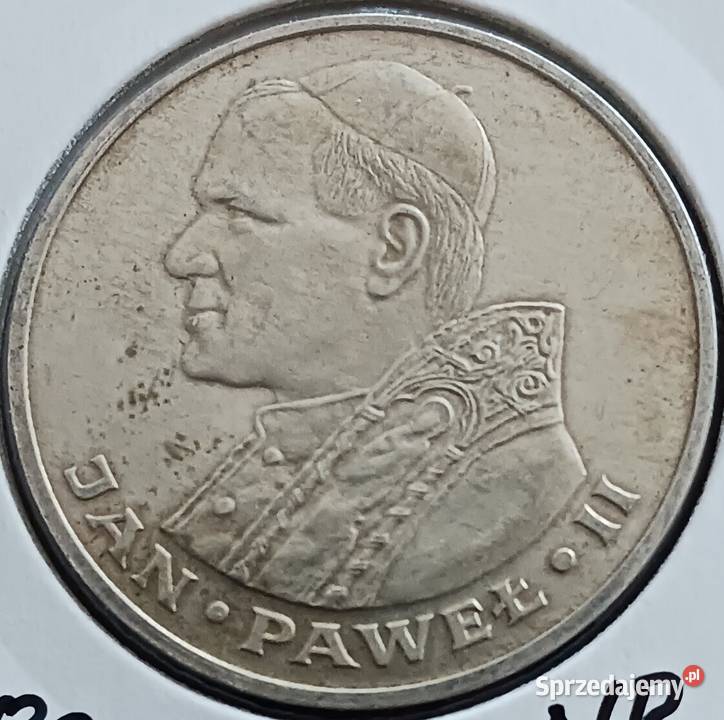 1000 Papież Jan Paweł II 1982 r 1 UNC wielkopolskie Konin