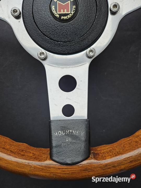 Drewniana kierownica Mountney Motor Products Bydgoszcz