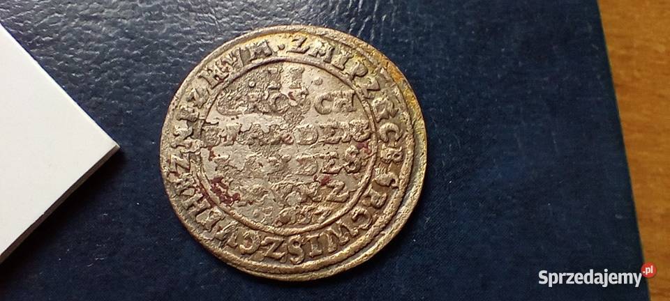 Stare monety 2 grosze 1657 Niemcy srebro