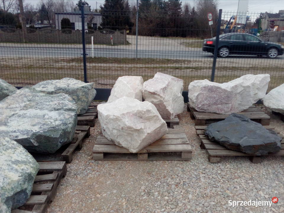Serpentynit Głazy dolomitowe głazy filitowe Zgierz sprzedam