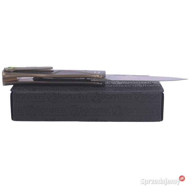 Nóż składany LionSteel Thrill Bronze Titanium Warszawa
