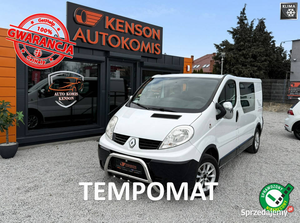 Renault Trafic Brygadówka 6Osobowy Klimatyzacja komputer pokładowy Bydgoszcz