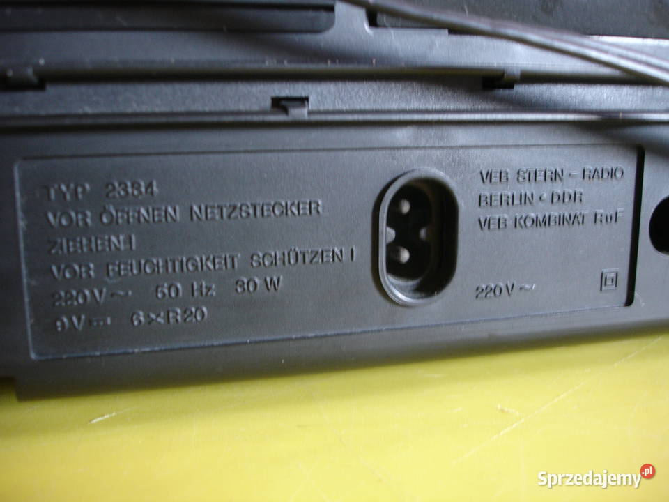Radiomagnetofon DDR SKR1000 PARTY Zielona Góra