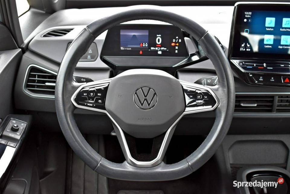 Volkswagen ID3 Bezwypadkowy Salon Polska Serwis podgrzewane fotele