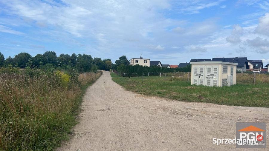 Działka Kamień Pomorski 1037 metrów szambo zachodniopomorskie