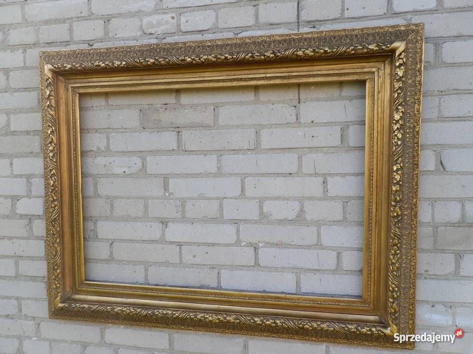 Pałacowa stara rama Dekoracje i ozdoby Derewiczna sprzedam