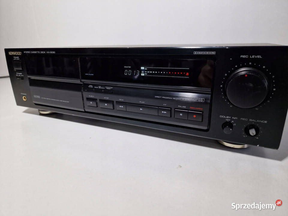 kenwood kx3030 magnetofon catette deck 3030 Magnetofony Międzychód