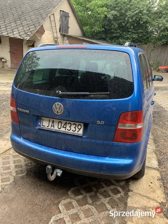 Volkswagen Touran 2004 20 benzyna Rok produkcji 2004 Janów Lubelski