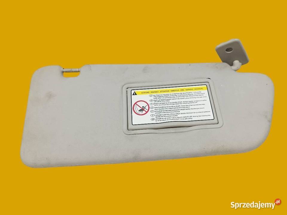 DASZKI PRZECIWSŁONECZNE PRAWY PASAŻERA OSŁONA T7