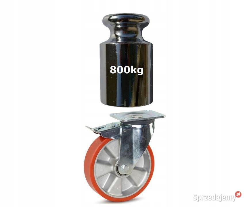 Koła Skrętne 4 Poliuretan Hamulec Fi 200mm 3200 Kozienice