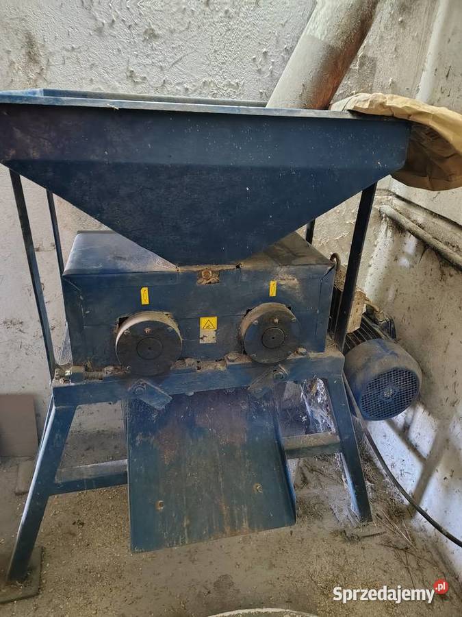 Gniotownik T320 75kW 2 walce