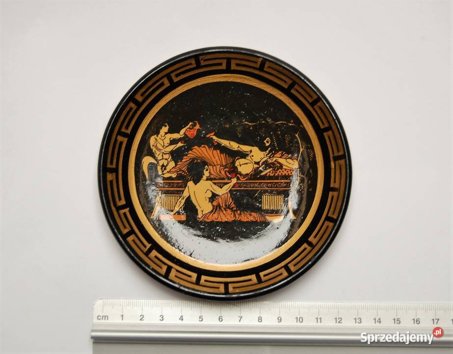 Talerzyk Grecja stary talerz ozdobny do lubelskie Lublin