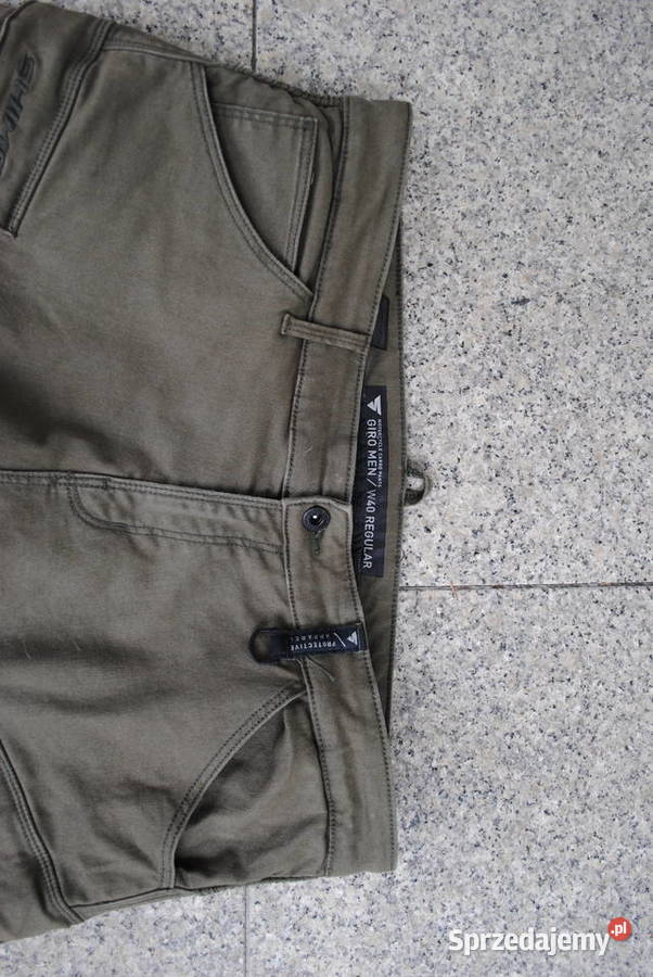 Spodnie motocyklowe Shima Giro Men W40 Khaki Lublin