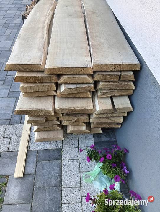 Sprzedam deski dębowe 45mm Zamość