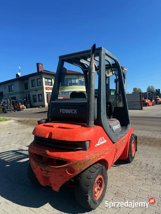 wózek widłowy LINDE H20D Perkins Triplex 460m Działoszyn