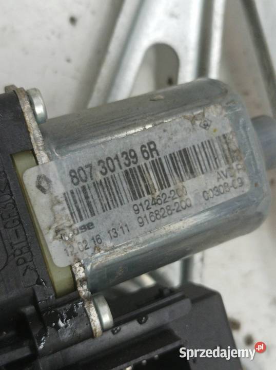 MECHANIZM SZYBY 807200001R 807301396R PRAWY