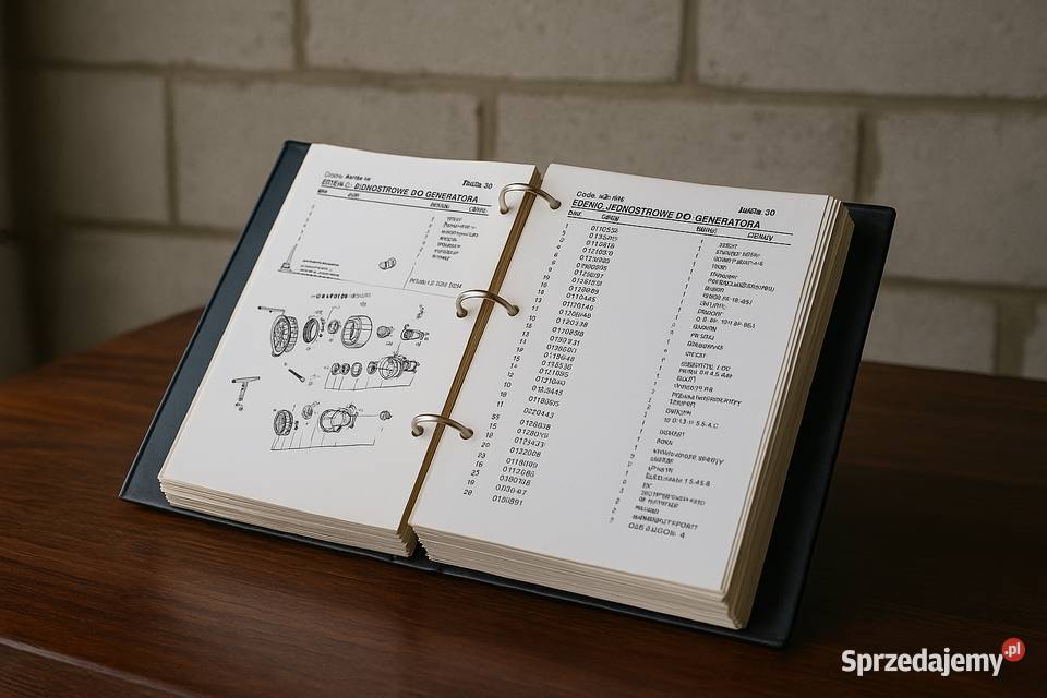 DEUTZ FAHR DX 90 katalog części Polsku Gdańsk sprzedam