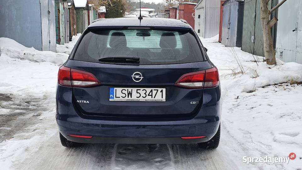 Opel Astra K 16CDTI 110 relingi dachowe Świdnik