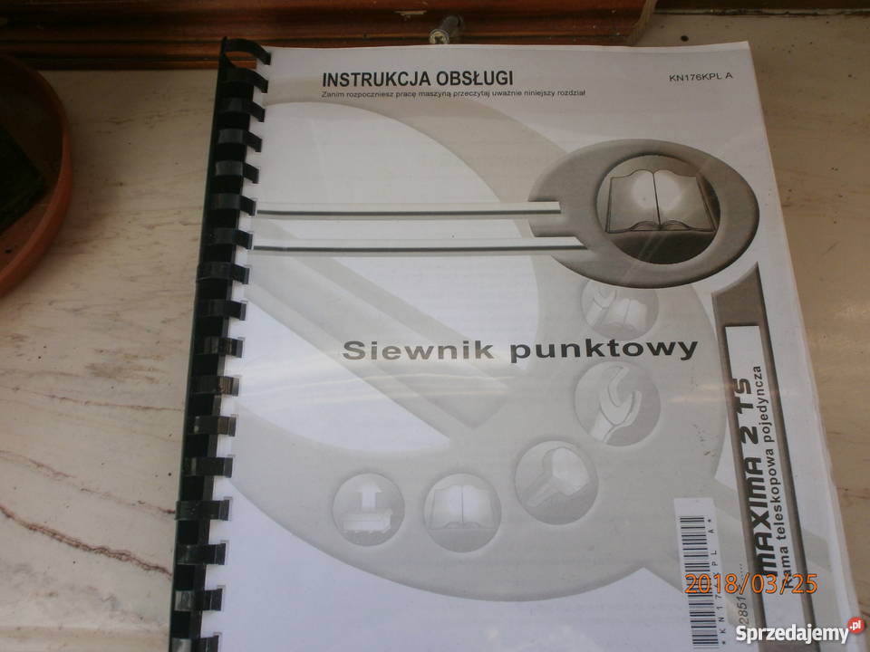 instrukcja obsugi kuhn maxima 2 Radomyśl Wielki