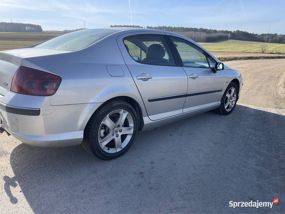 Peugeot 407 20hdi 2004r Skóry Hak Alu podlaskie Rutki-Kossaki