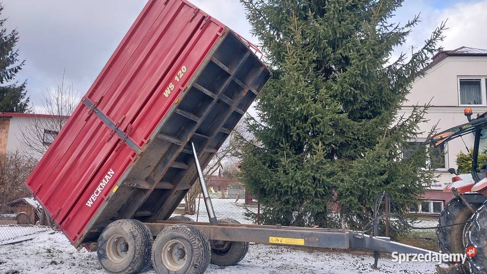 Przyczepa wywrotka Weckmann ws120 12t tandem