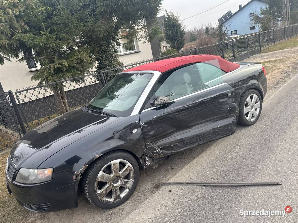 Audi A4 b6 cabrio uszkodzone ogranicznik prędkości