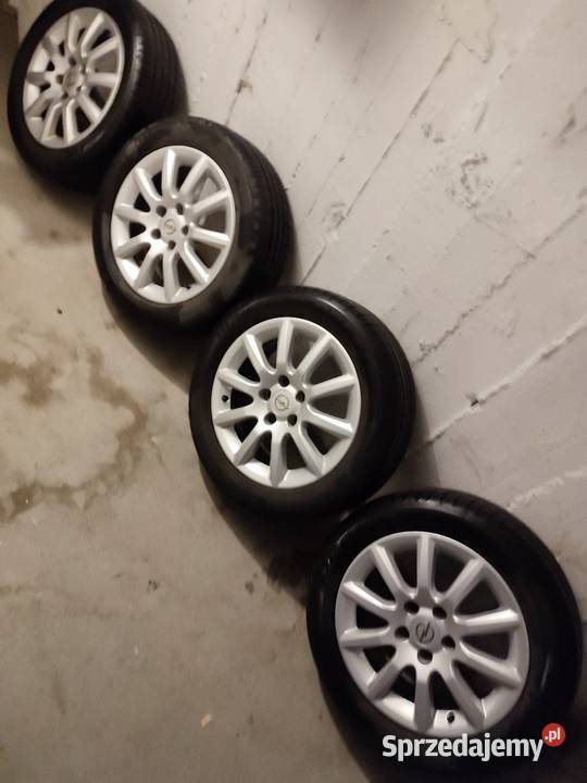Alufelgi 16 Opel z oponami letnimi Włocławek