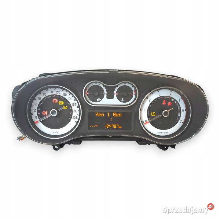 LICZNIK ZEGARY 52056256 Fiat 500L 09 TWINAIR 14 Motoryzacja lubelskie Chełm sprzedam