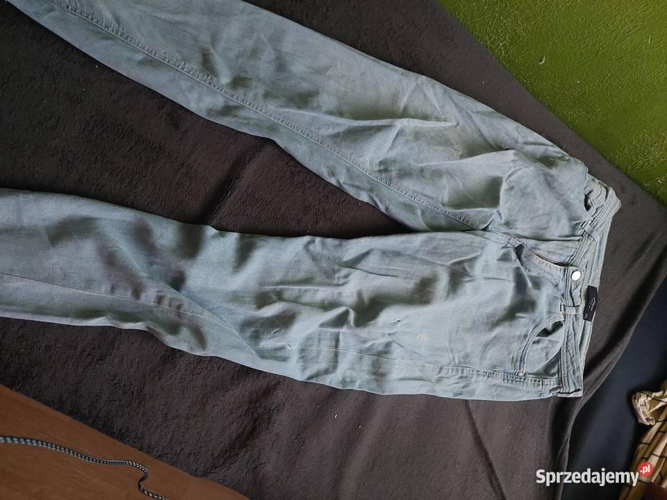 Spodnie damskie dżinsowe 40