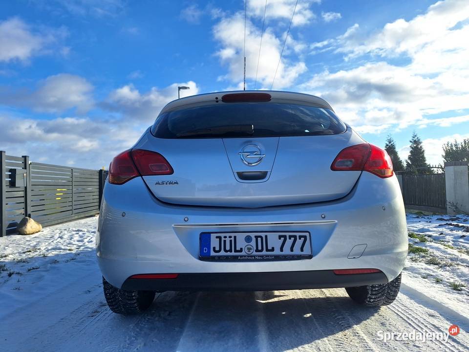 Opel Astra J Benzyna 5 drzwi Podgrzewane fotele manualna Grudziądz