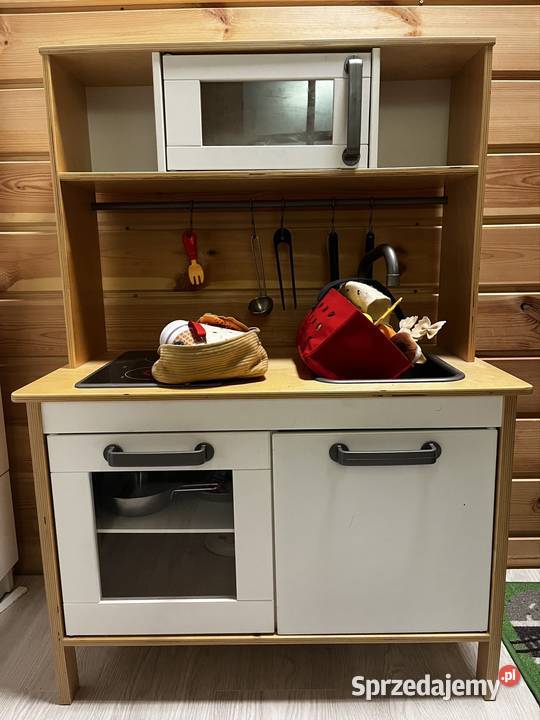 Kuchnia Ikea drewniana dzieci kuchenka dziecięca Drewno  śląskie Miedźna sprzedam
