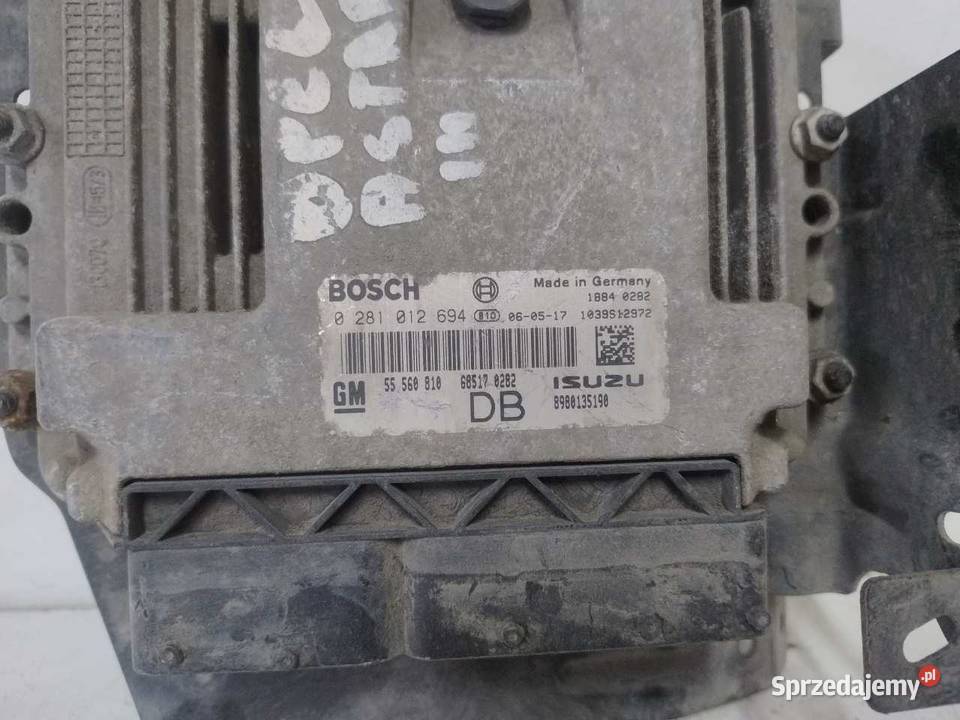 KOMPUTER SILNIKA OPEL ASTRA III 17 CDTI 55560810 osobowe