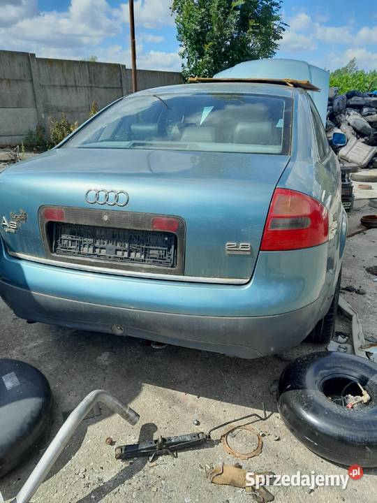 Części audi a6 28 quattro klapa maska zderzak sprzedam