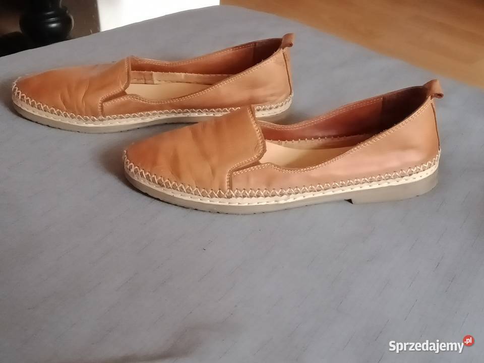 Półbuty skórzane 24cm Łódź