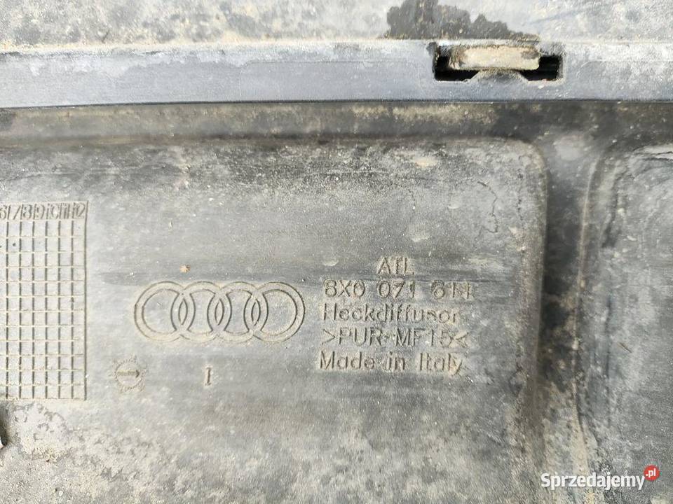 AUDI A1 8X0 1114 ZDERZAK TYŁ osobowe zachodniopomorskie