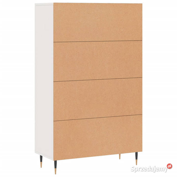 Wysoka szafka biała 695x31x115 materiał Pozostałe Warszawa