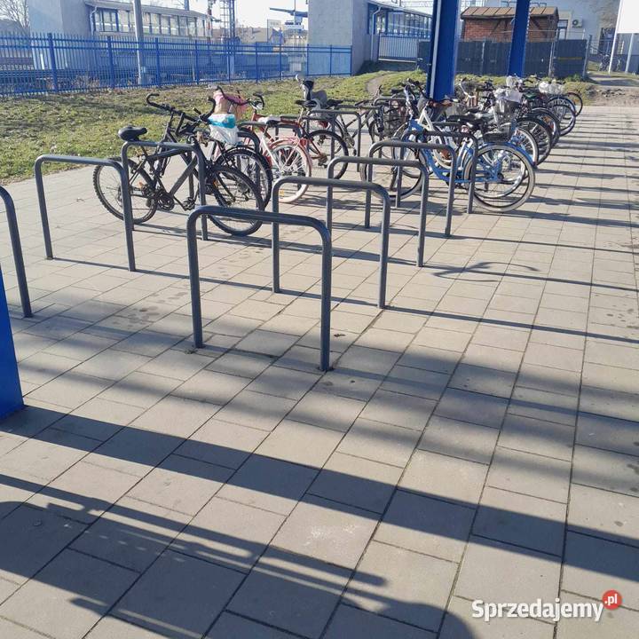 Stojak na rowery barierka poręcz 10 wielkopolskie Kościan