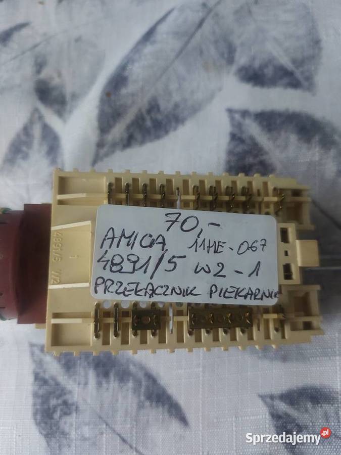 AMICA 48915 w21 11he067 PRZEŁĄCZNIK PIEKARNIKA Kuchenki i piekarniki małopolskie sprzedam